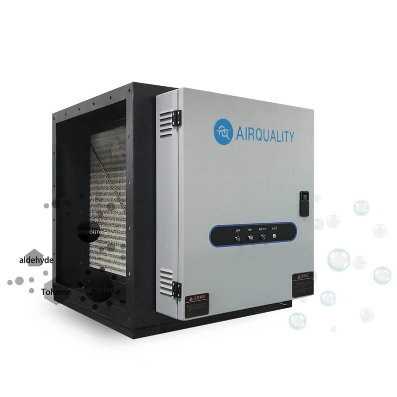 AirQuality FKE-UV-K elektrosztatikus és UV-fokozatú konyhai levegőtisztító